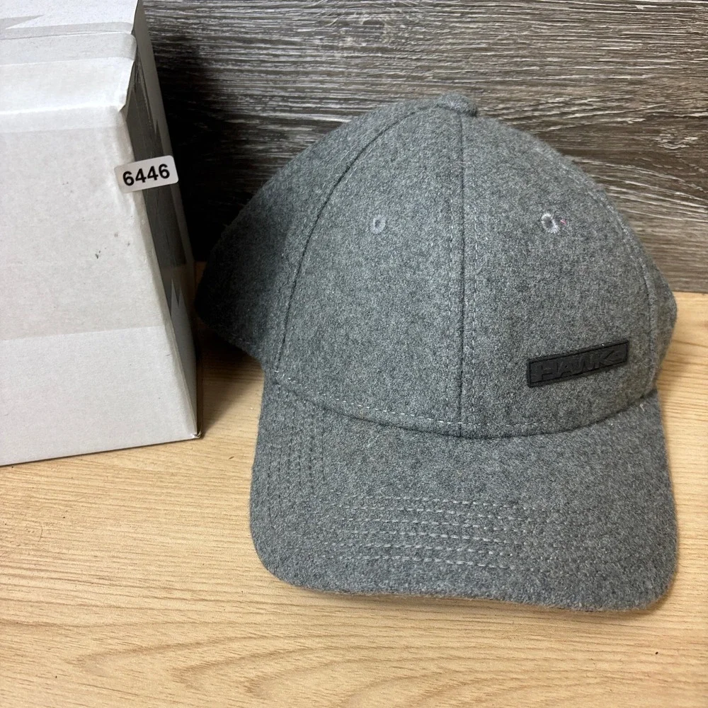 HAWK Hat‎ Cap Snap Back Gray Wool Blend Tony Hawk Skateboarding Outdoors